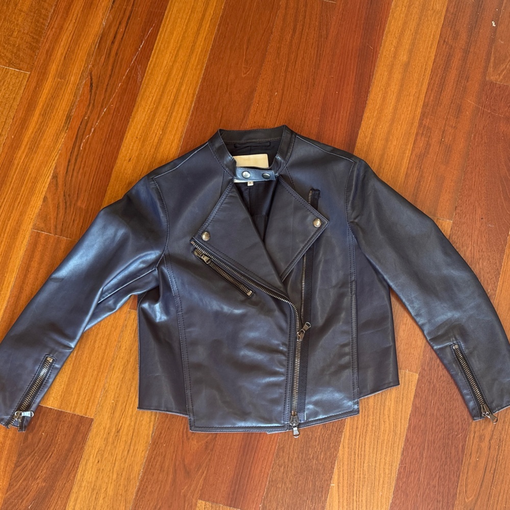3.1 Phillip Lim Dark Leather Jacket